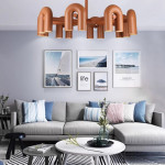 Подвесная люстра Inodesign Fanny Orange 8 40.10055